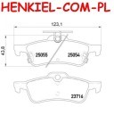 Tarcze hamulcowe pełne MIKODA 0851 + KLOCKI MIKODA 72258 - HONDA CIVIC IX (FK) CIVIC IX Sedan (FB,FG) CIVIC IX Tourer (FK) - OŚ TYLNA