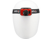 LATARKA LAMPKA CZOŁOWA AKUMULATOROWA Z REGULACJĄ I CZUJNIKIEM RUCHU 600lm IP65 3,7V 1200mAh YATO YT-085941