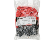 SYSTEM ZACISKÓW KLINÓW 50szt. KLIPSÓW 50szt. DO POZIOMOWANIA PŁYTEK GLAZURY 2mm YATO YT-36940