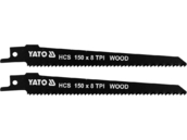 BRZESZCZOTY DO DREWNA HCS 150 MM 8TPI / 2 SZT. YATO YT-33923