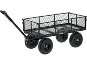 WÓZEK OGRODOWY XL 450KG Z POKROWCEM KOŁA 13