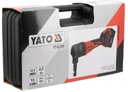 NOŻYCE DO CIĘCIA BLACH AKUMULATOROWE + ŁADOWARKA 4Ah 18V YATO YT-82398