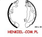 SZCZĘKI HAMULCOWE BREMBO S24531 FORD FOCUS I 98-07