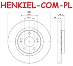 Tarcze hamulcowe wentylowane MIKODA 0931 + KLOCKI ATE 13.0460-5958.2 - CITROEN C-CROSSER (VU_, VV_) C-CROSSER ENTERPRISE (VU_, VV_) MITSUBISHI LANCER VIII Sportback (CX_A) OUTLANDER I (CU_W) II (CW_W) III (GG_W, GF_W, ZJ, ZL) PEUGEOT 4007 (VU_, VV_) - OŚ PRZEDNIA