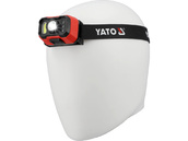 LATARKA LAMPKA CZOŁOWA AKUMULATOROWA Z REGULACJĄ I CZUJNIKIEM RUCHU 1000lm IP65 3,7V 1200mAh YATO YT-085942