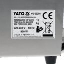  ZGRZEWARKA DO TACEK PTFE CIĘCIE FOLII POPRZECZNE 900W YG-09280 