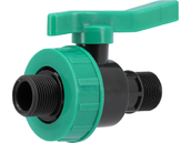 ZAWÓR KULOWY DO ŁĄCZENIA RUR PE,PP 3/4