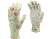 RĘKAWICE OGRODOWE KWIATY - ZIELONE ROZMIAR 10(XL) KOLOROWE FLO 74135