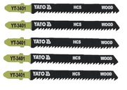 BRZESZCZOT DO WYRZYNARKI TYP T, 10 TPI, DO DREWNA / 5 SZT. 100 MM YATO YT-3401