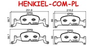 Klocki ceramiczne QUARO QP4677C - AUDI A4 B9 (8W2, 8WC) A4 B9 Avant (8W5, 8WD) A4 Allroad B9 (8WH, 8WJ) A5 (F53, F5P) A5 Kabriolet (F57, F5E) A5 Sportback (F5A, F5F) A6 (4A2, C8) A6 Avant (4A5, C8) A6 Allroad (4AH, C8) A7 Sportback (4KA) Q5 (FYB, FYG) Q5 Sportback (FYT) - OŚ PRZEDNIA