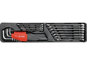 ZESTAW NARZĘDZIOWY METALOWA SKRZYNKA Z NARZĘDZIAMI 62szt. YATO YT-3895