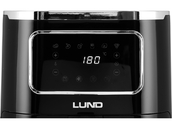 FRYTKOWNICA BEZTŁUSZCZOWA AIR FRYER DO SMAŻENIA PIECZENIA 1450W 5L CZARNA LUND 67561