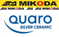 Tarcze hamulcowe pełne MIKODA 1154 + KLOCKI QUARO QP8346C ceramiczne - KIA CEE'D (JD) PRO CEE´D (JD) - OŚ TYLNA