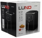 FRYTKOWNICA BEZTŁUSZCZOWA AIR FRYER DO SMAŻENIA PIECZENIA 1450W 5L CZARNA LUND 67561