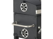 PRZENOŚNY GRILL WĘGLOWY DELUXE ROŻEN BBQ, RUSZT 39,5 X 29,5CM LUND 99928 