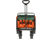 WÓZEK OGRODOWY TURYSTYCZNY SKŁADANY Z SZEROKIMI OPONAMI 100KG 90181 