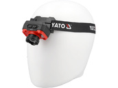 LATARKA LAMPKA CZOŁOWA AKUMULATOROWA Z REGULACJĄ I CZUJNIKIEM RUCHU 600lm IP65 3,7V 1200mAh YATO YT-085941