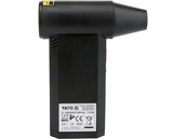 BEZPRZEWODOWA MINI TURBO DMUCHAWA DO CZYSZCZENIA ROZPALANIA 135000obr./min 4Ah 180W USB-C CZARNA YATO YT-82938