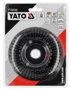 TARNIK TARCZA SKOŚNA DO DREWNA BETONU PŁYT G/K FREZ TARNIKOWY 125mm YATO YT-59162