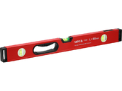 POZIOMNICA ALUMINIOWA 3 LIBELLE Z UCHWTEM 600mm 0,6m 60cm YATO YT-30081