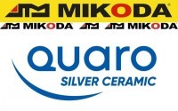 Tarcze hamulcowe wentylowane MIKODA 2419 + KLOCKI QUARO QP5487C ceramiczne - MITSUBISHI CARISMA (DA_) CARISMA Sedan (DA_) VOLVO S40 I (644) V40 Kombi (645) - OŚ PRZEDNIA 