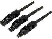 ZESTAW ADAPTERÓW APTERY HEX PRZEDŁUŻKA 1/4 3/8 1/2 kpl 6 szt. YATO YT-04640