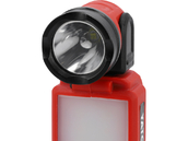 LATARKA LAMPKA AKUMULATOROWA LED SAM KORPUS (BODY) Z RUCHOMĄ GŁOWICĄ  2w1 18V 2,5W 250lm YATO YT-829691