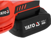 BEZPRZEWODOWY ODKURZACZ SAMOCHODOWY 18V - AKUMULATOR 4AH YATO YT-85682