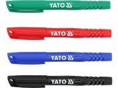 MARKERY TECHNICZNE 4SZT CZARNY-ZIELONY-NIEBIESKI-CZERWONY YATO YT-69304 