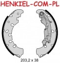 Bębny hamulcowe MIKODA 8908 + SZCZĘKI BREMBO S23530 - FIAT PUNTO (199_) GRANDE PUNTO (199_) GRANDE PUNTO Van (199) PUNTO EVO (199_) PUNTO EVO Van (199_) OPEL ADAM (M13) CORSA D (S07) CORSA D Van (S07) - OŚ TYLNA