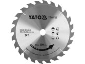 TARCZA DO CIĘCIA DREWNA 305/24T 30MM WIDIOWA YATO YT-60782