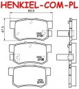 Tarcze hamulcowe pełne MIKODA 0842 + KLOCKI QUARO QP7537C ceramiczne - HONDA ACCORD VII (CL, CN) ACCORD VII Tourer (CM, CN) - OŚ TYLNA