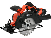 PIŁA PILARKA TARCZOWA AKUMULATOROWA + ŁADOWARKA 2Ah 18V 165mm YATO YT-82810