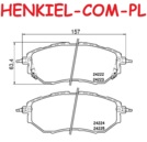 Klocki hamulcowe QUARO QP9736 - SUBARU FORESTER (SJ_)  FORESTER (SK_) IMPREZA Hatchback (GR, GH, G3) LEGACY IV (BL) LEGACY IV Kombi (BP) LEGACY V (BM) LEGACY V Kombi (BR) LEVORG OUTBACK (BL, BP) OUTBACK (BR) OUTBACK (BS) - OŚ PRZEDNIA