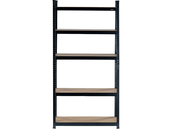 REGAŁ MAGAZYNOWY METALOWY 5 PÓŁEK MALOWANY HDF 500kg 180X90X30cm VOREL 78484