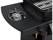 KOMPAKTOWY GRILL GAZOWY BAVEN 2+1 8KW STALOWY RUSZT ROŻEN LUND 99645 