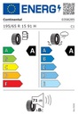 NOWA OPONA LETNIA CONTINENTAL 195/65R15 ECO CONTACT 6 96H XL DEMO DOT2023