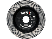 TARCZA DIAMENTOWA DO CIĘCIA GRESU CERAMIKI GLAZURY PORCELANY 125mm 22,2mm YATO YT-59973