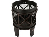 PALENISKO OGRODOWE STALOWE DEKORACYJNE KOKSOWNIK OGNISKO GRILL 42cm LUND 99702