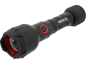LATARKA AKUMULATOROWA LED WZMOCNIONY ODPORNY NA UPADKI KORPUS 250m 10W 1000lm YATO YT-085614