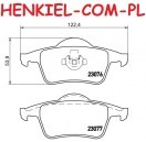Klocki hamulcowe QUARO QP1737 - VOLVO S60 I (384) S80 I (184) V70 II (285) XC70 CROSS COUNTRY (295) - OŚ TYLNA