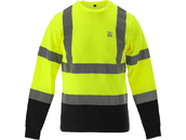 KOSZULKA ROBOCZA BHP ODBLASKOWA LONGSLEEVE OSTRZEGAWCZY ORIOLUS 160g/m² r. XL YATO YT-79385
