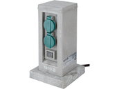 GNIAZDO OGRODOWE HERMETYCZNE SŁUPEK KAMIEŃ PP IP44 4X230V YATO YT-81273 