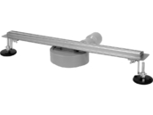 ODPŁYW LINIOWY SLIM WHITE NISKI 90 CM NIERDZEWNY WĄSKI BIAŁY FALA 71634