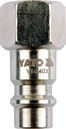 ZŁĄCZE GNIAZDO GWINT WEWNĘTRZNY 1/4'' 35mm YATO YT-2403