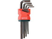 ZESTAW KLUCZY IMBUSOWYCH TRZPIENIOWYCH 1,5-10MM, 9SZT. YATO YT-05670