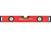 POZIOMNICA ALUMINIOWA 3 LIBELLE 400mm 0,4m 40cm YATO YT-30110