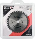 TARCZA DO CIĘCIA DREWNA 160/36T 20MM WIDIOWA YATO YT-60577