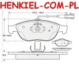 Tarcze hamulcowe pełne MIKODA 0337 + KLOCKI MIKODA 70345 - ALFA ROMEO 156 (932) - OŚ PRZEDNIA