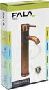 BATERIA UMYWALKOWA STOJĄCA WYSOKA KRAN RETRO BRONZE 2 ANTYCZNE ZŁOTO MOSIĄDZ FALA 75837